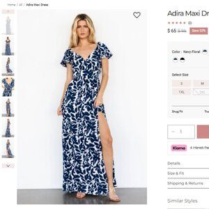 Baltic Born / Soiéblu Maxi Dress